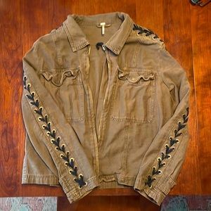 Free People Utility Denim Jacket